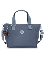 Kipling Classic Amiel Medium Handbag Foggy Grey Balilene