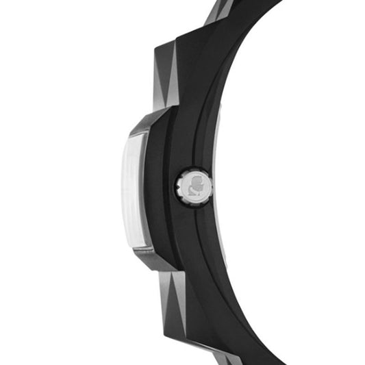 Karl Lagerfeld KL2611 Women's Perspective Rubber Strap Watch