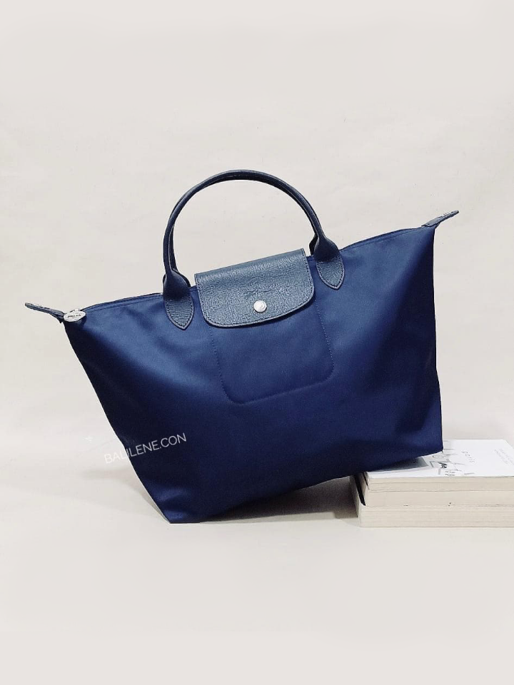 Longchamp L1515598006 Le Pliage Neo Top Handle Medium Navy – Balilene
