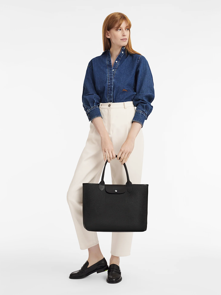 Large top handle bag discount