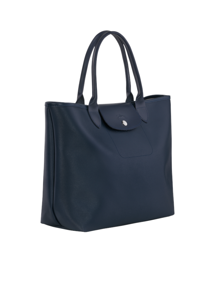 Longchamp Le Pliage City Top Handle Bag Navy – Balilene