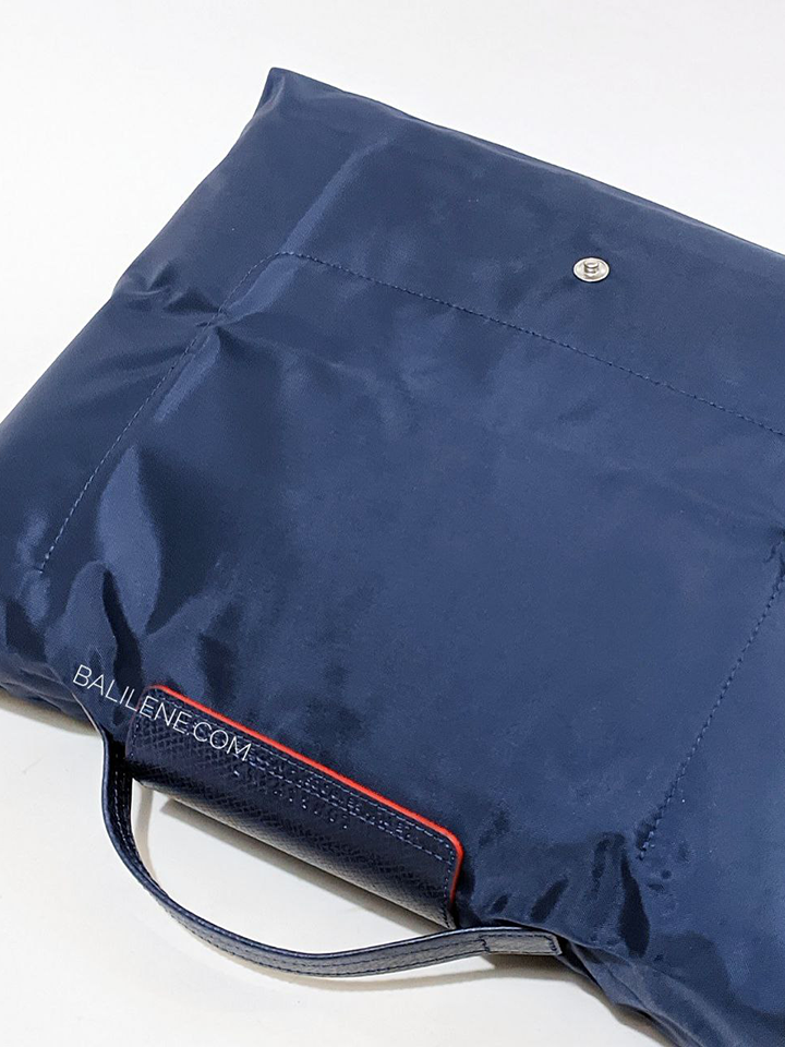 Longchamp Le Pliage Club Briefcase Small Navy