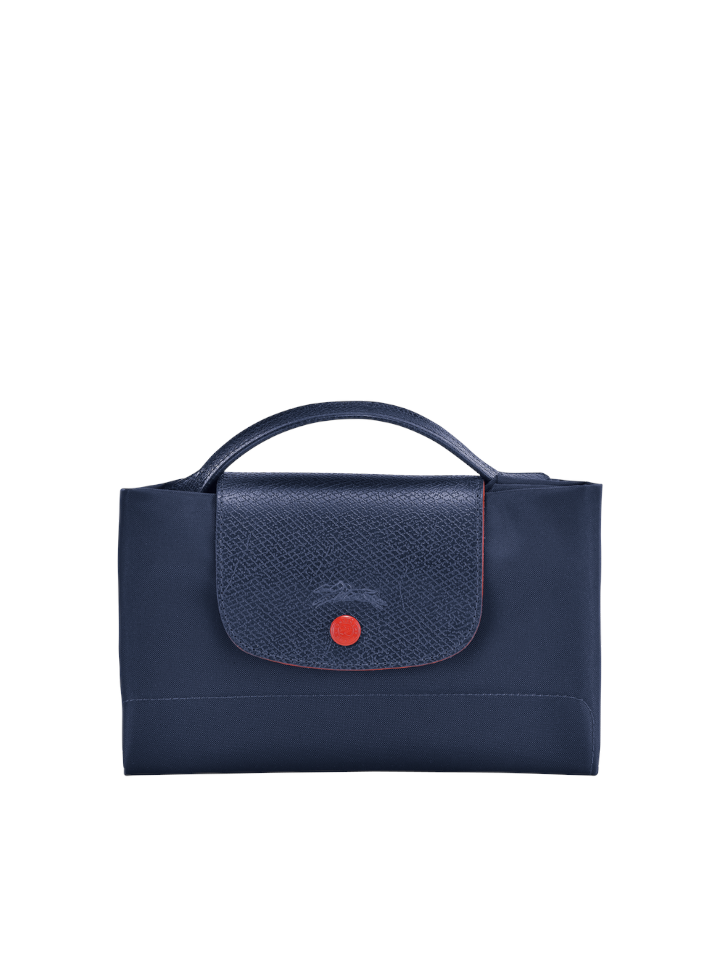 Longchamp Le Pliage Club Briefcase Small Navy