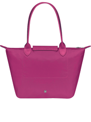 Longchamp-Le-Pliage-Club-Medium-Shoulder-Bag-Fuchsia-Balilene-belakang