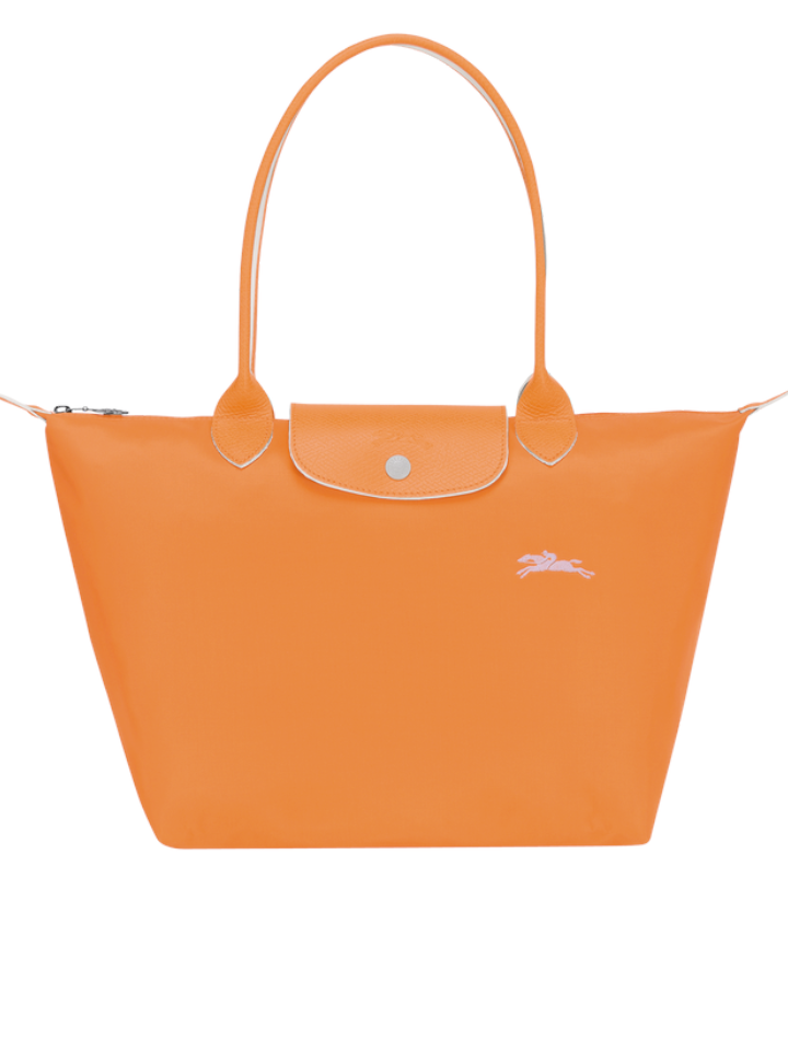 Longchamp-Le-Pliage-Club-Medium-Shoulder-Bag-Orange-Balilene-depan