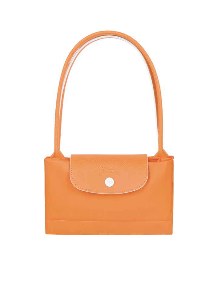 Longchamp-Le-Pliage-Club-Medium-Shoulder-Bag-Orange-Balilene-detail