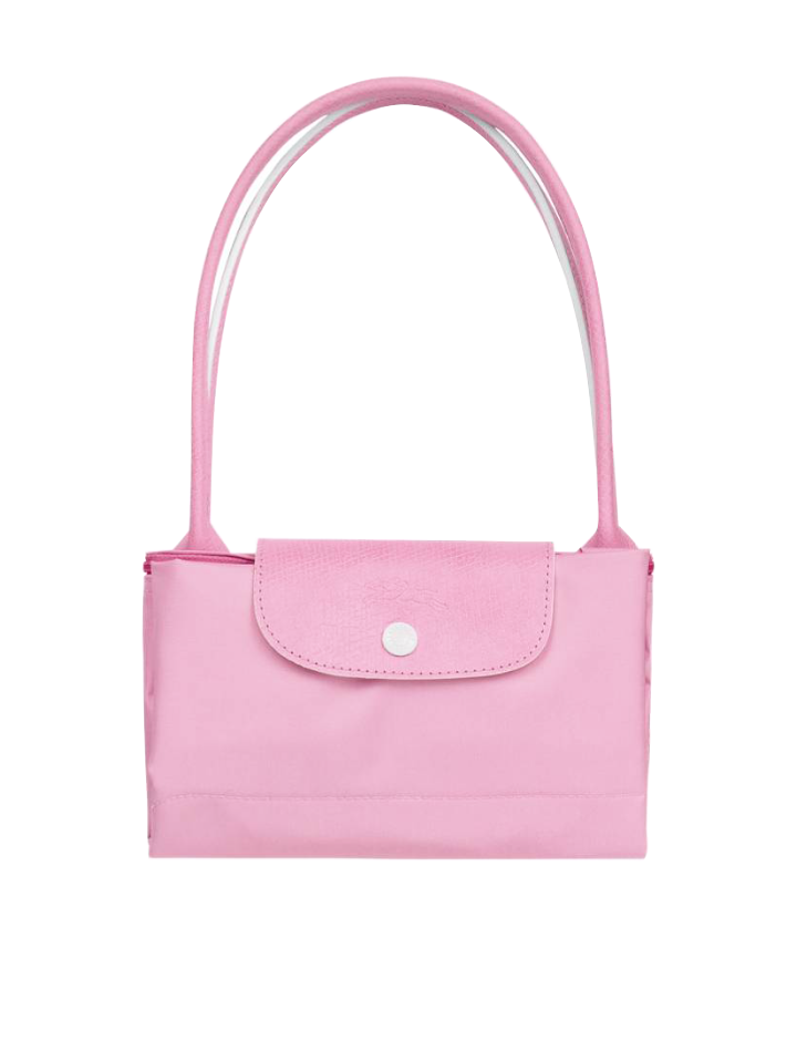 Longchamp Le Pliage Club Large Shoulder Bag Pink
