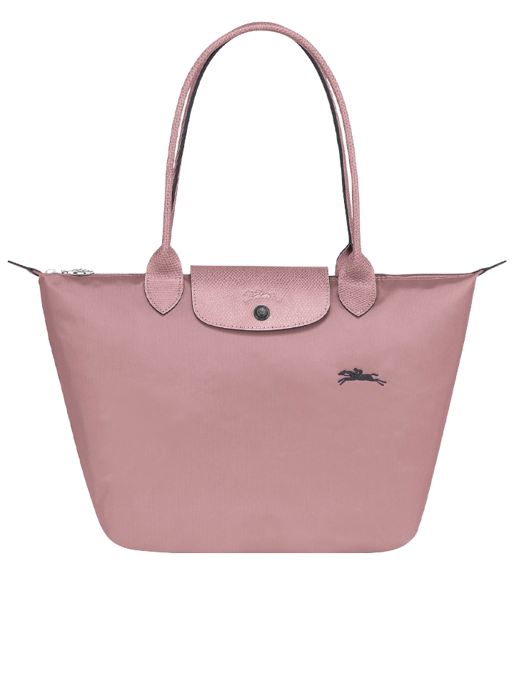 Longchamp-Le-Pliage-Club-Shoulder-Bag-Antique-Pink-Balilene-depan