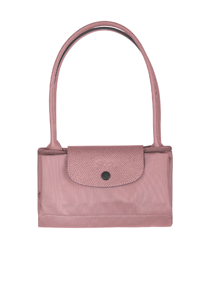 Longchamp-Le-Pliage-Club-Shoulder-Bag-Antique-Pink-Balilene-detail