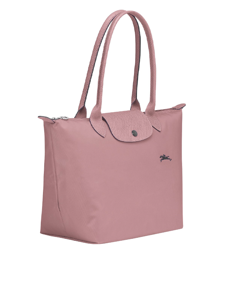 Longchamp-Le-Pliage-Club-Shoulder-Bag-Antique-Pink-Balilene-samping