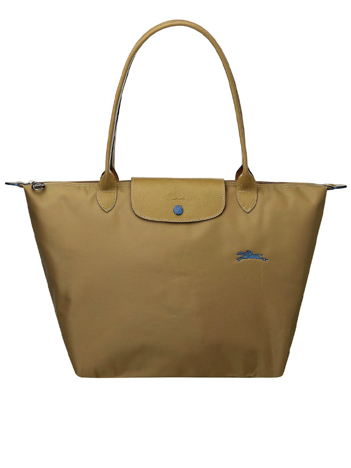 Longchamp Le Pliage Club Shoulder Bag Large Khaki Balilene