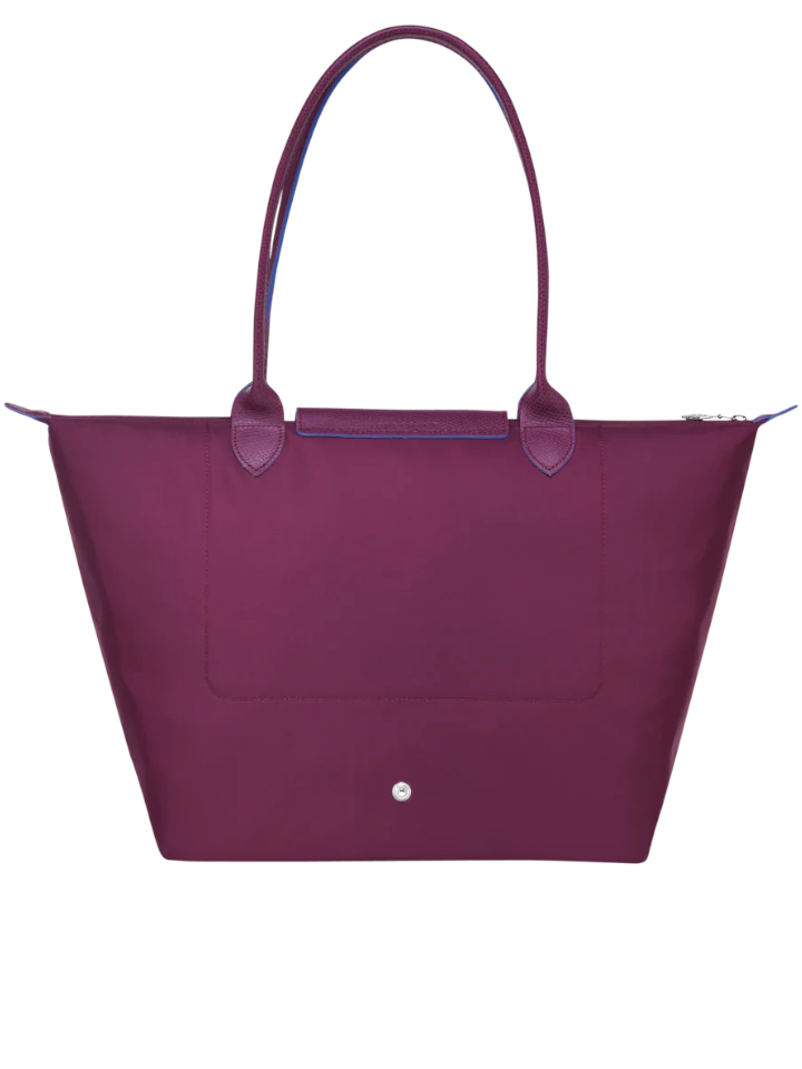 Longchamp-Le-Pliage-Club-Shoulder-Bag-Plum-Balilene-belakang