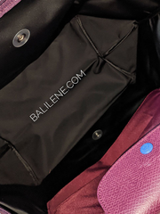 Longchamp Le Pliage Club Shoulder Bag Plum