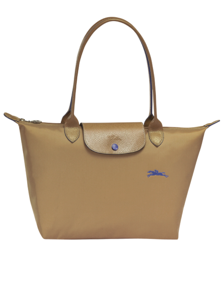 Longchamp Le Pliage Club Shoulder Bag Small Beige/Khaki