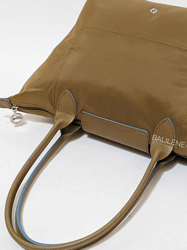 Longchamp Le Pliage Club Shoulder Bag Small Beige/Khaki
