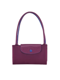 Longchamp Le Pliage Club Shoulder Bag Medium Plum