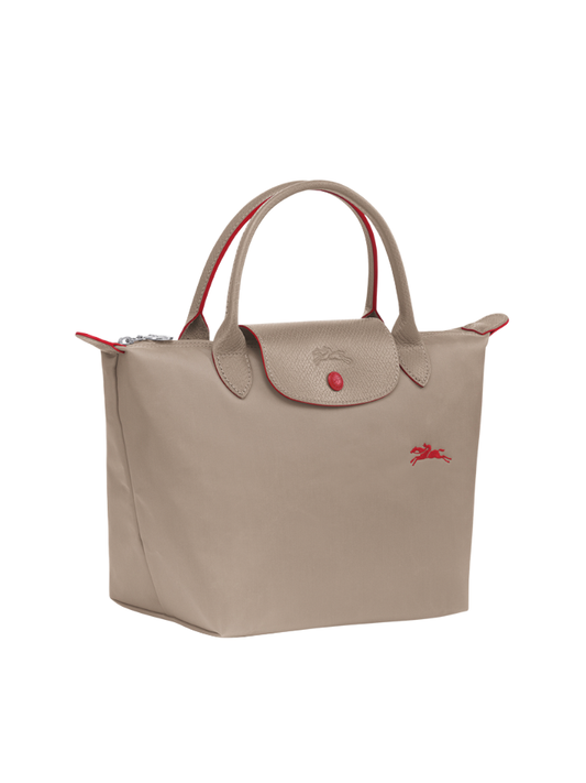 Longchamp Le Pliage Club Small Top Handle Bag Beige