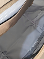 Longchamp Le Pliage Club Small Top Handle Bag Beige