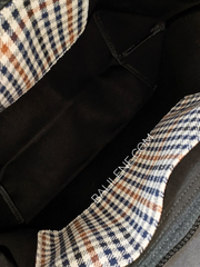 Longchamp Le Pliage Collection Tote Bag Multicolor Navy/Cognac