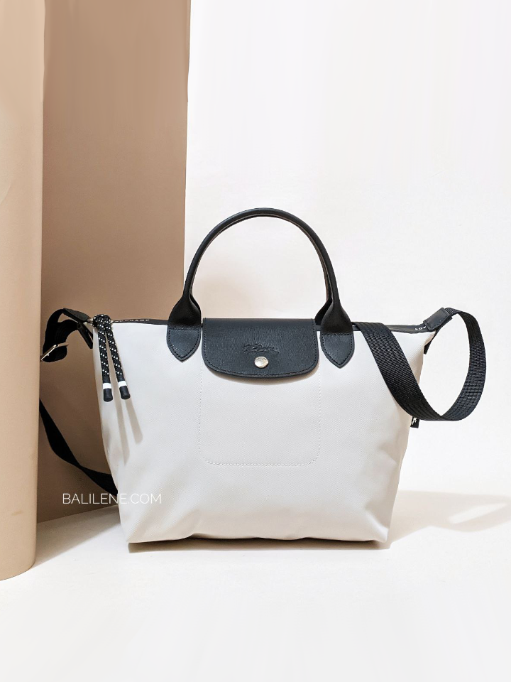 Longchamp Le Pliage Energy Small Top Handle Bag Beige