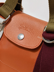 Longchamp-Le-Pliage-Extra-Small-Re-Play-Handbag-Bag-Carotte-Balilene-detail-logo