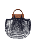 gambar-depan-Longchamp-Le-Pliage-Filet-Top-Handle-Bag-Navy