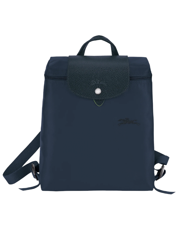 Longchamp Le Pliage Green Backpack Navy