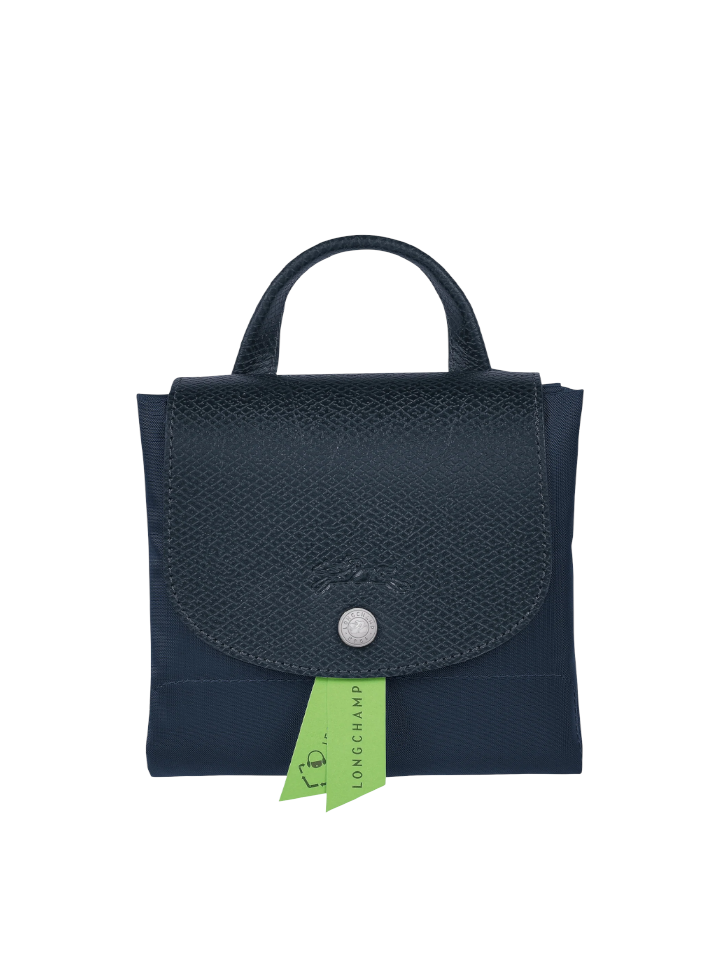 Longchamp Le Pliage Green Backpack Navy