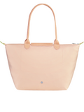 Longchamp Le Pliage Green Large Shoulder Bag Fleurs
