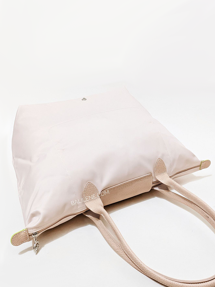 Pliage linen bowling bag Longchamp Green in Linen - 22839358