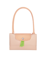 Longchamp Le Pliage Green Large Shoulder Bag Fleurs