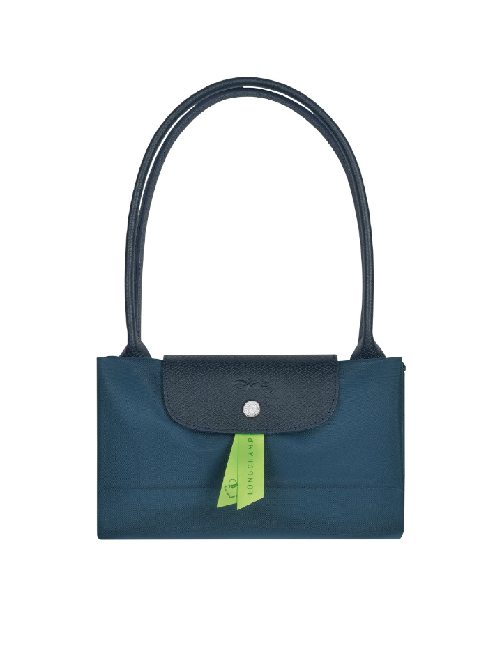 Longchamp-Le-Pliage-Green-Shoulder-Bag-Ocean-Blue-Balilene-detail-lipat