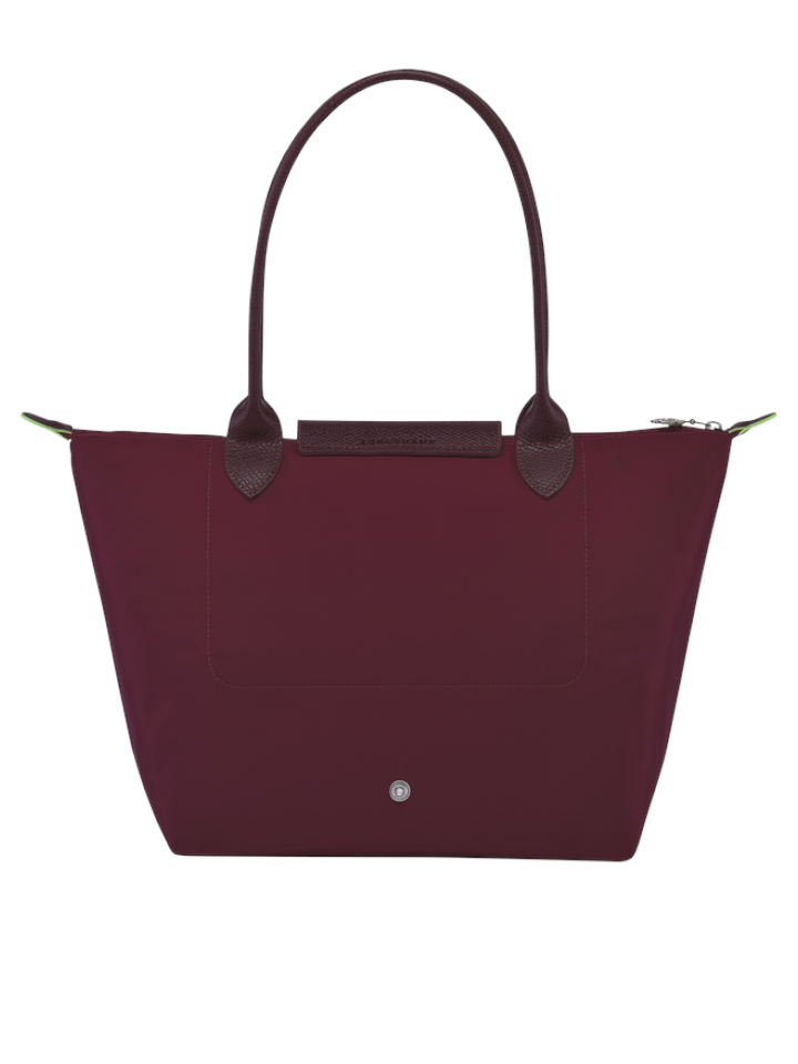 Longchamp-Le-Pliage-Green-Small-Shoulder-Bag-Bordeaux-Balilene-belakang