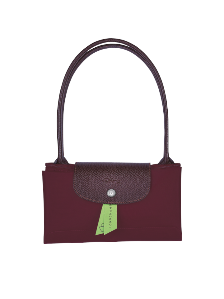 Longchamp-Le-Pliage-Green-Small-Shoulder-Bag-Bordeaux-Balilene-lipat