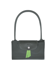 Longchamp-Le-Pliage-Green-Small-Shoulder-Bag-Graphite-Balilene-lipat