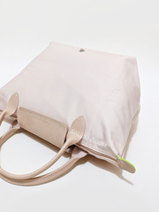 Longchamp Le Pliage Green Small Top Handle Bag Fleurs