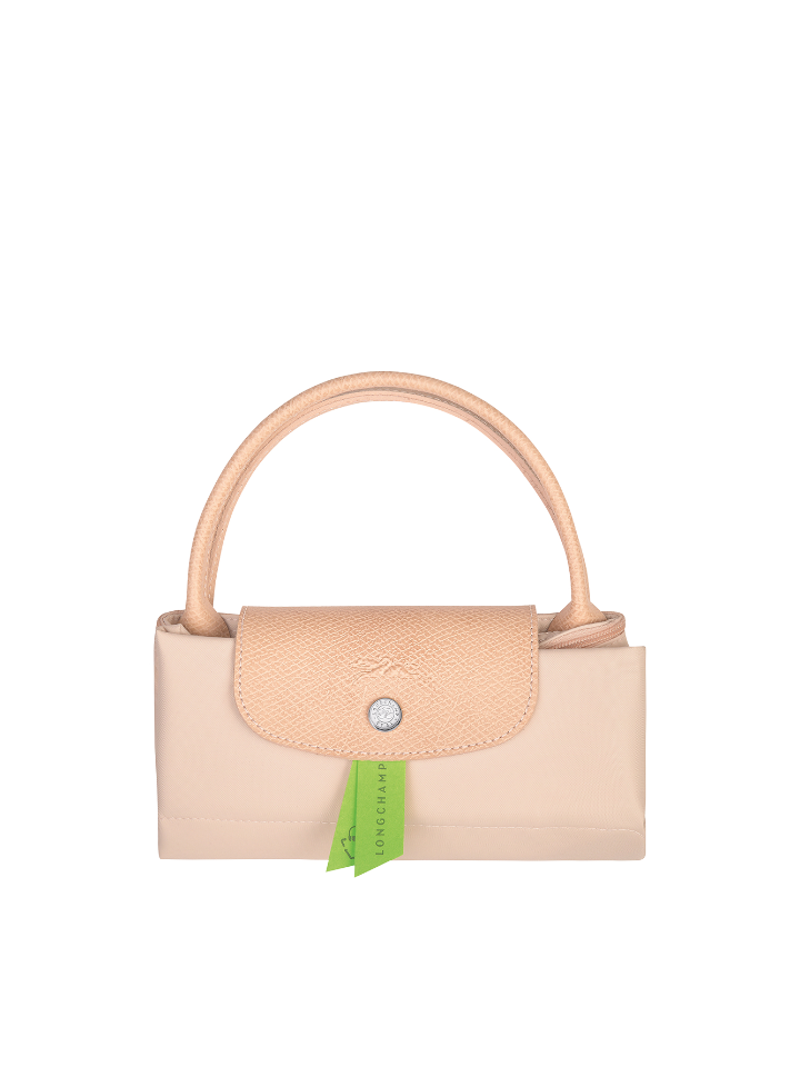 Longchamp Le Pliage Green Small Top Handle Bag Fleurs