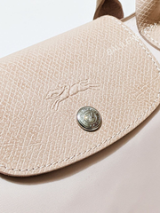 Longchamp Le Pliage Green Small Top Handle Bag Fleurs