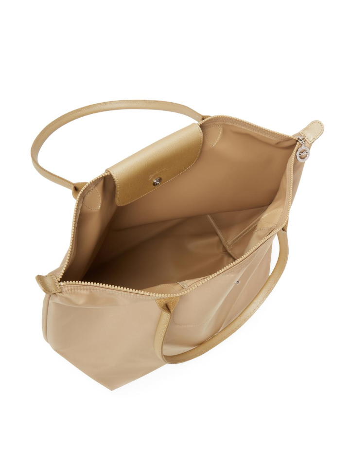 Longchamp Le Pliage Large Shoulder Bag Gold