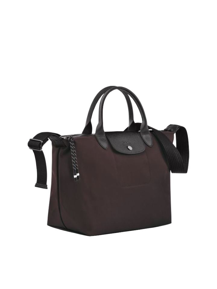 Longchamp Le Pliage Energy Medium Top Handle Bag Burgundy