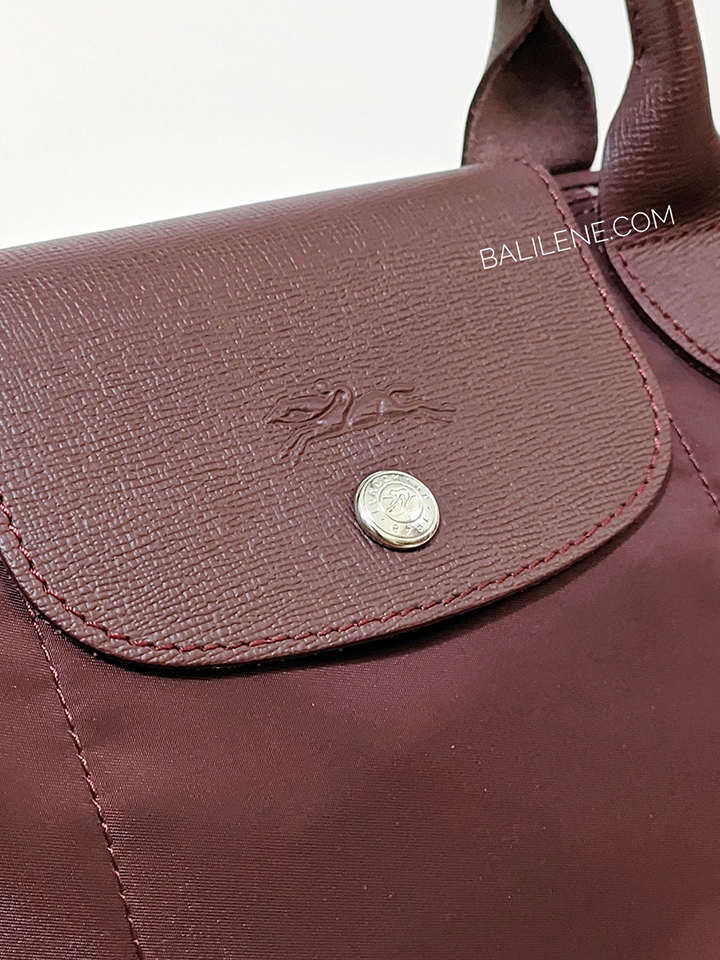 Longchamp Le Pliage Neo Medium Top Handle Bag Grape/Raisin