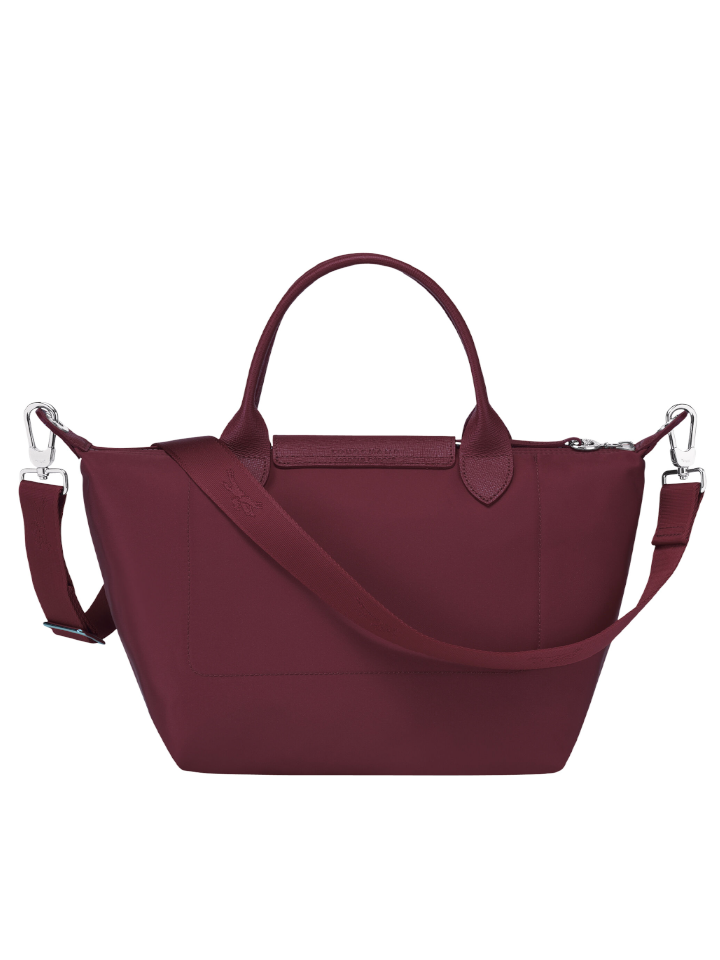 Longchamp Le Pliage Neo Small Top Handle Bag Grape – Balilene