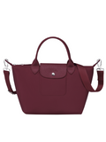 Longchamp-Le-Pliage-Neo-Small-Top-Handle-Bag-Grape-Balilene-depan
