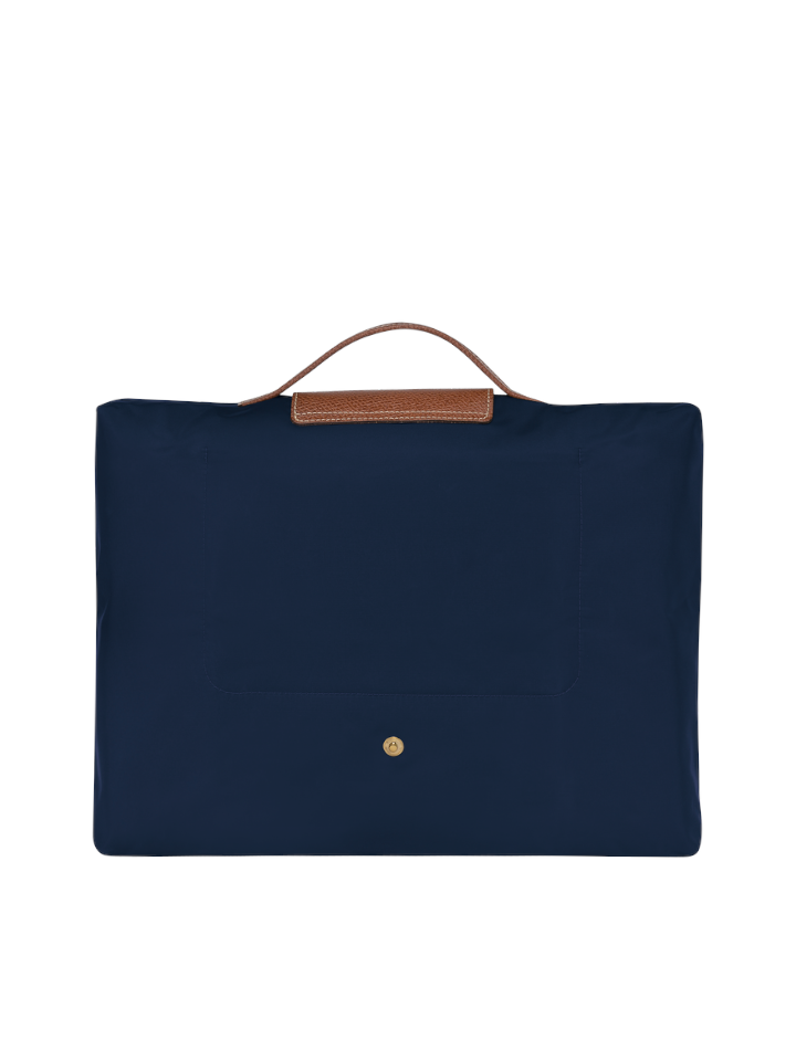 Longchamp-Le-Pliage-Original-Briefcase-Small-Navy-Balilene-belakang