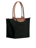 Longchamp-Le-Pliage-Original-Medium-Shoulder-Bag-Black-Balilene-samping