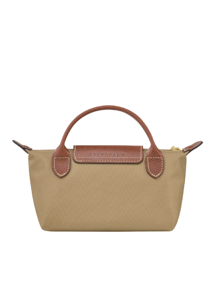 Longchamp-Le-Pliage-Original-Pouch-Desert-Balilene-belakang