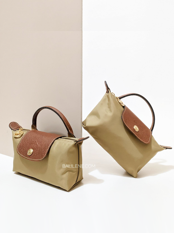 Longchamp Le Pliage Cosmetic Pouch - Orange Mini Bags, Handbags - WL865092