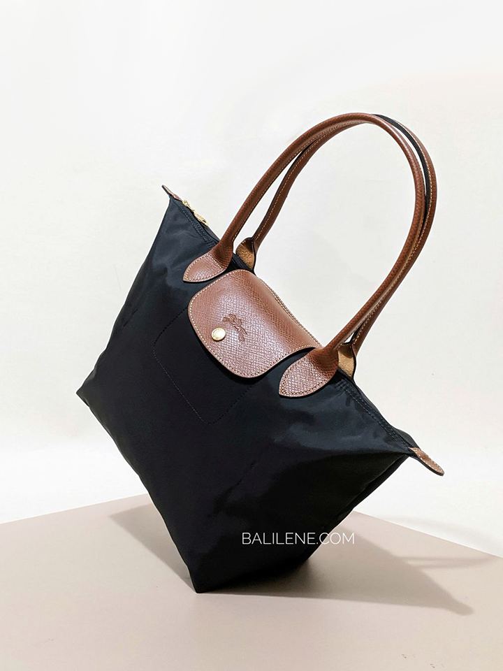 Longchamp Le Pliage Original Medium Shoulder Bag Black – Balilene