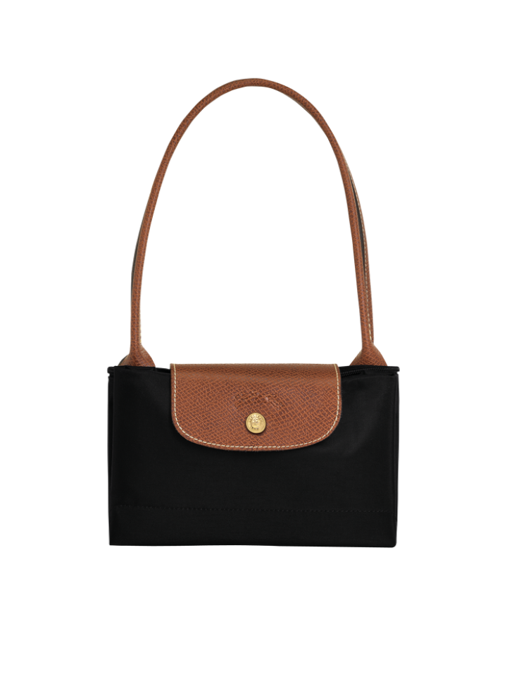 Longchamp Le Pliage Original Medium Shoulder Bag Black – Balilene