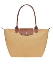 Longchamp-Le-Pliage-Original-Small-Shoulder-Bag-Miel-Balilene-depan